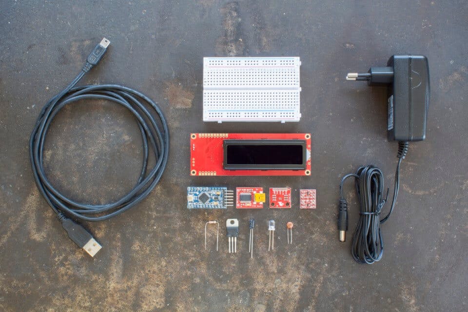 capsule color detector parts