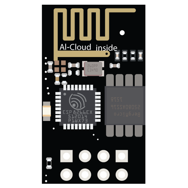 ESP8266-01 WiFi Module - component image 1