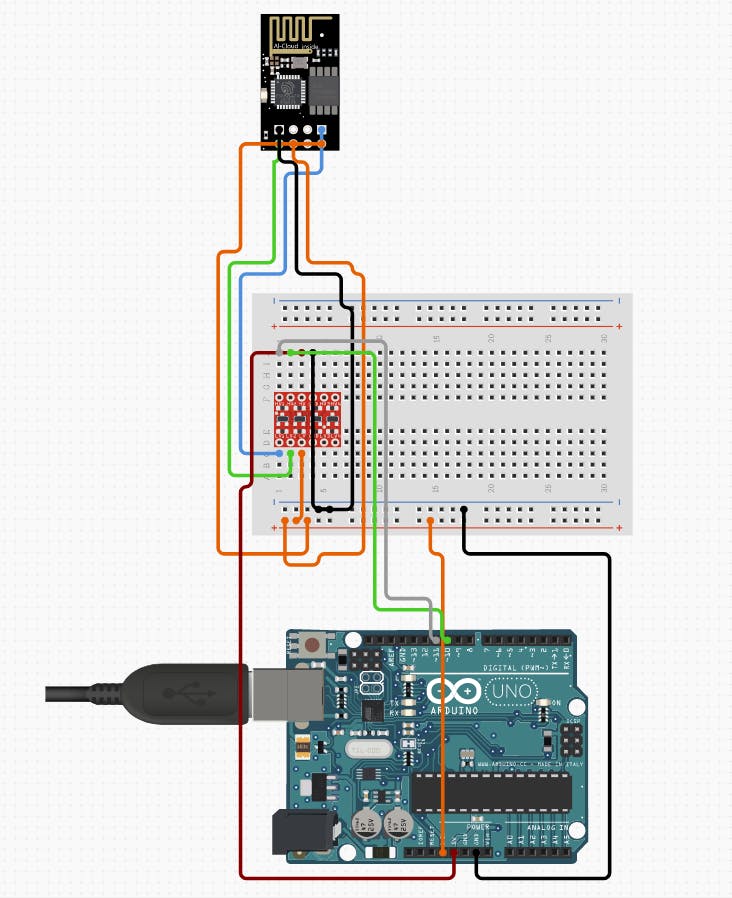 ESP8266-01 WiFi Module - component image 2