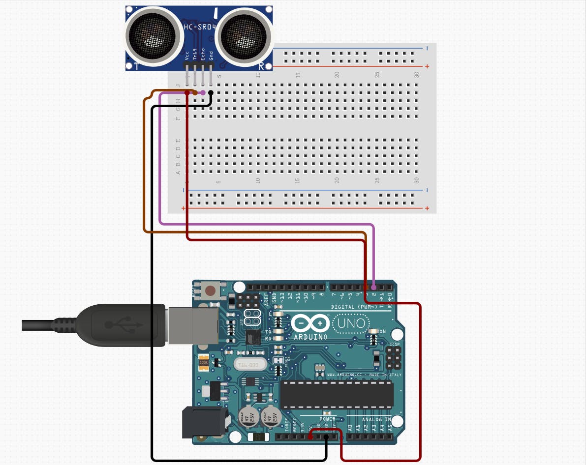 HC-SR04 Ultrasonic Sensor - component image 2