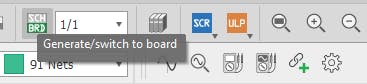 generate switch to board pcb design