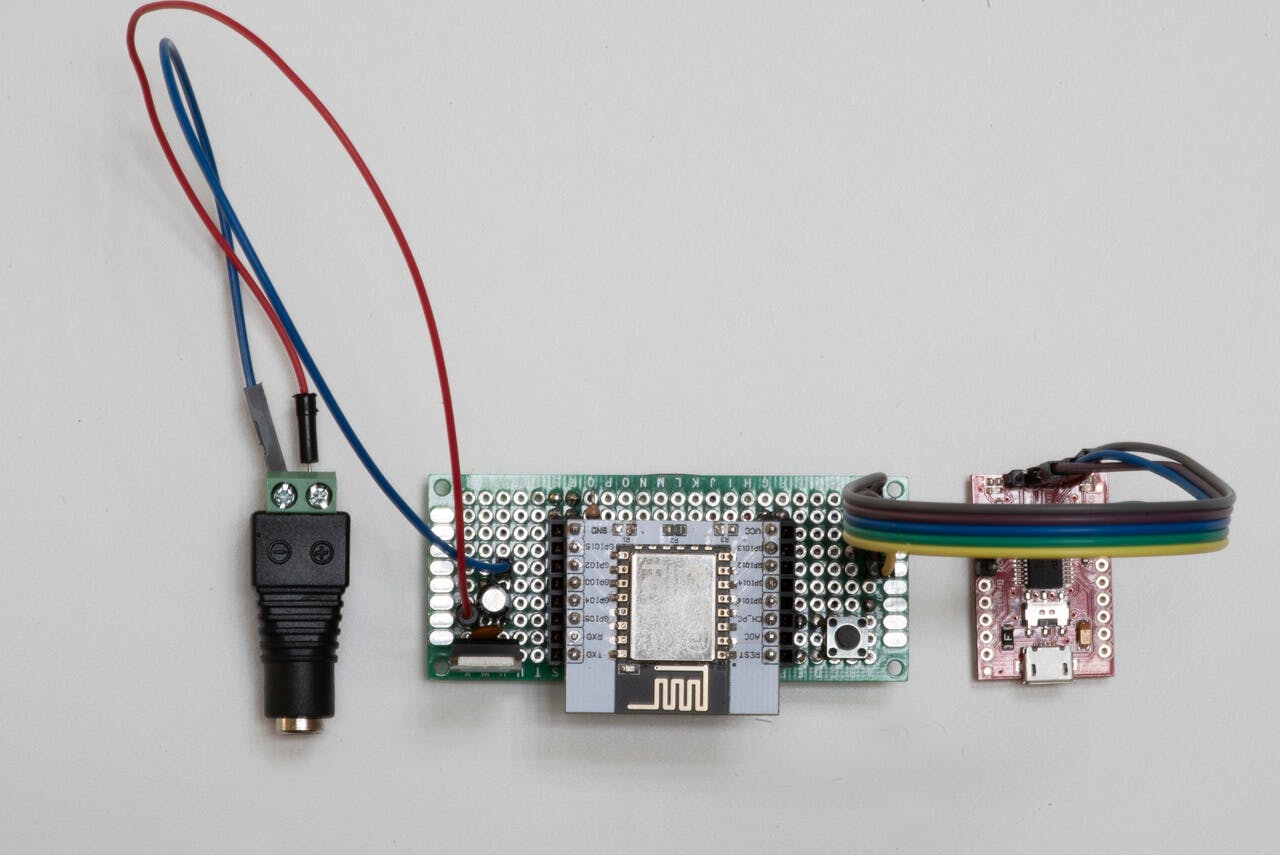esp8266-12e with auto reset